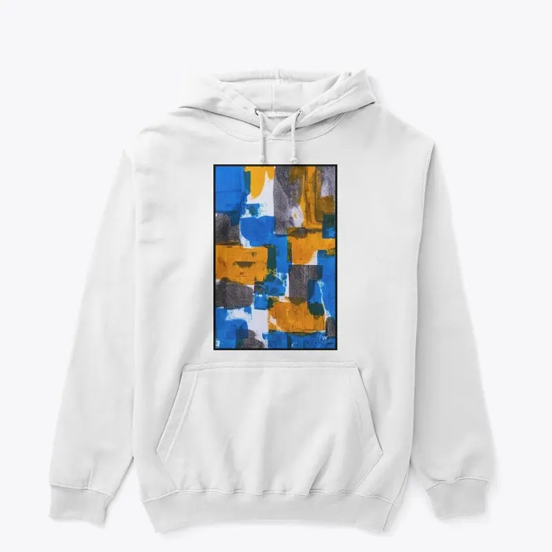 WHITEE "Classic Yellow Blue Art Apparel"